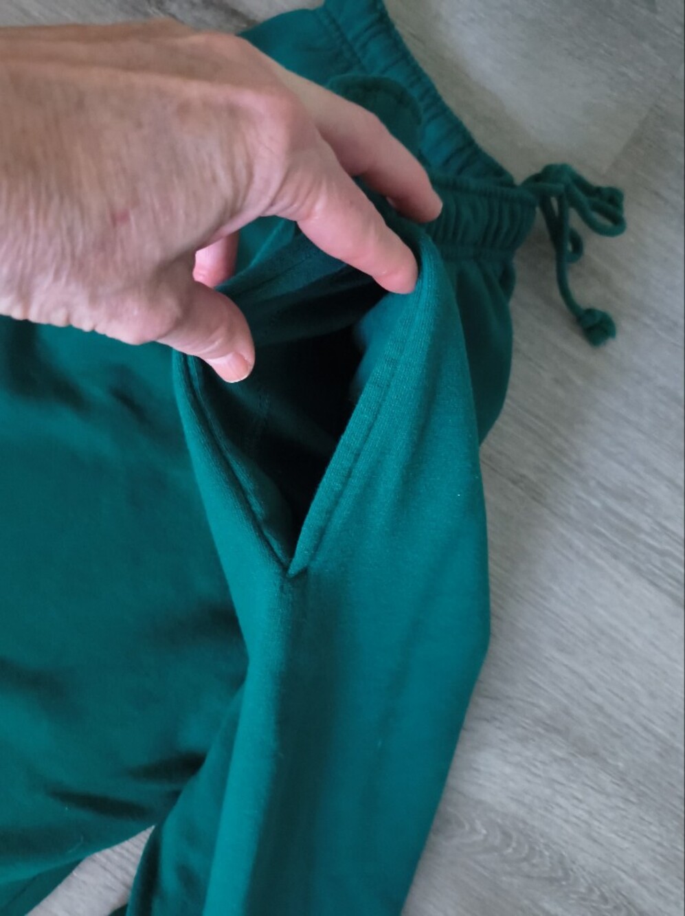 Victoria's Secret Pink Sweat Pants Size L Forest Green - Picture 5 of 7